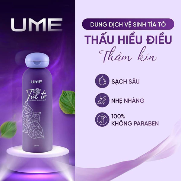 Đối tượng sử dụng dung dịch vệ sinh phụ nữ tía tô ume