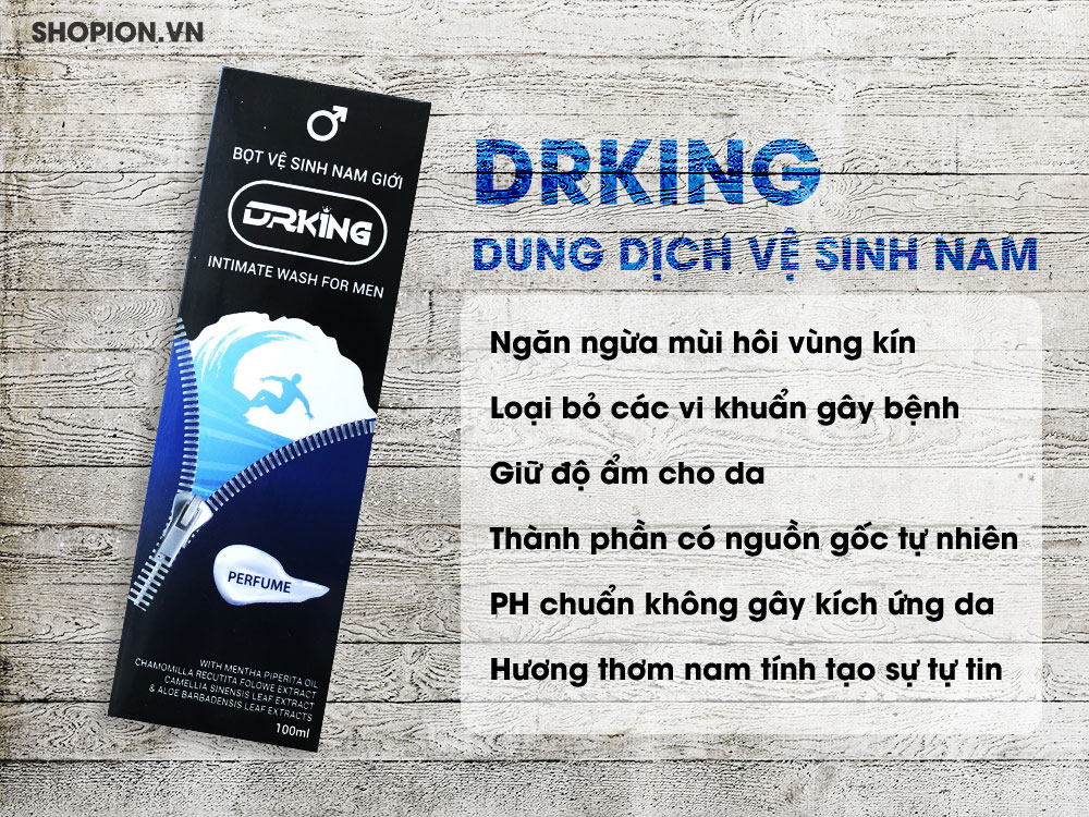 công dụng dung dịch vệ sinh nam drking
