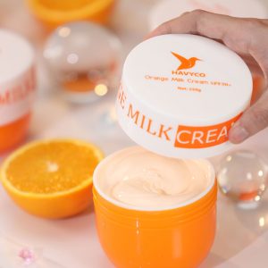Kem trắng da body Orange Milk Cream