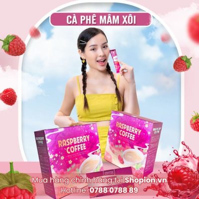 Cà phê mâm xôi