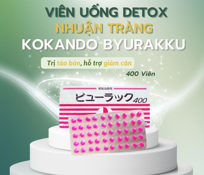 Công dụng của viên uống nhuận trạng Kokando Nhật Bản