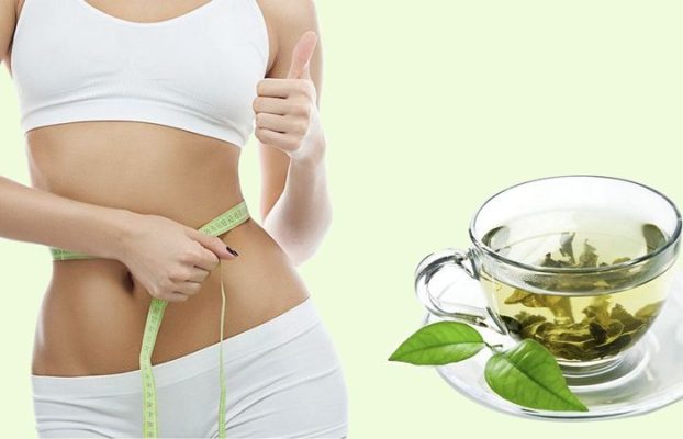 uống trà xanh giúp giảm cân hiệu quả