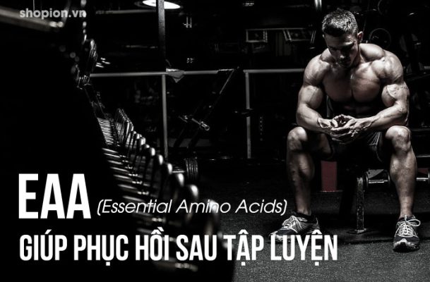 EAA giúp phục hồi sau tập luyện