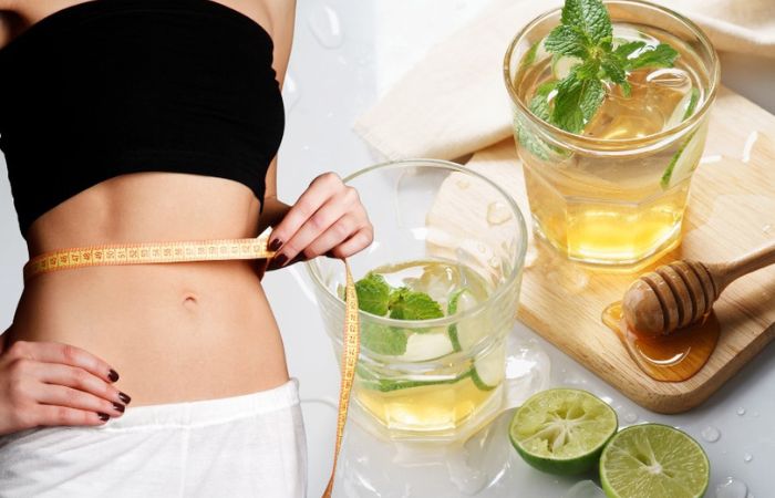cách giảm mỡ bụng với chanh mật ong hiệu quả