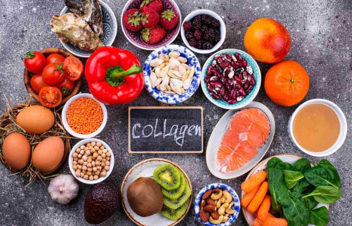 bổ sung thực phẩm chứa collagen
