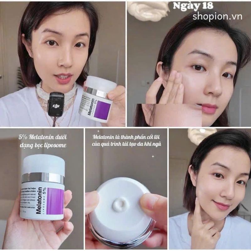 hieu qua cua kem melatonin