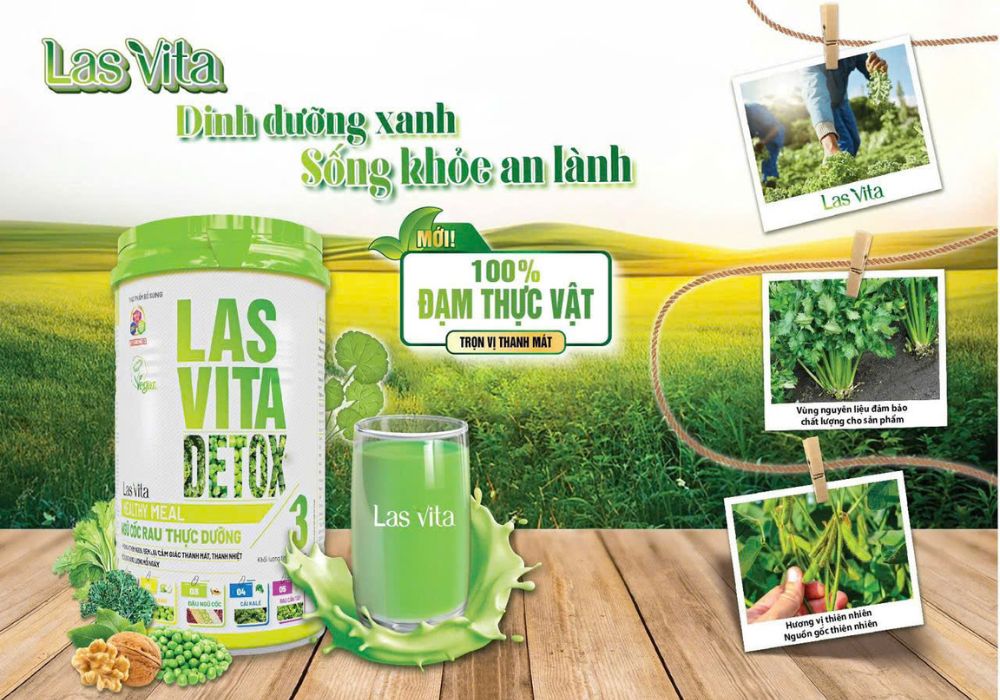 Giới thiệu về ngũ cốc rau thực dưỡng Las Vita
