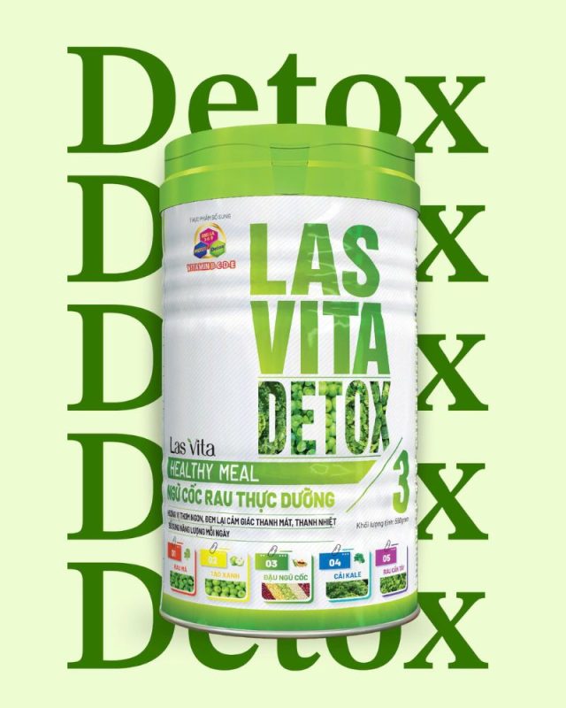 Las Vita Detox dạng lon